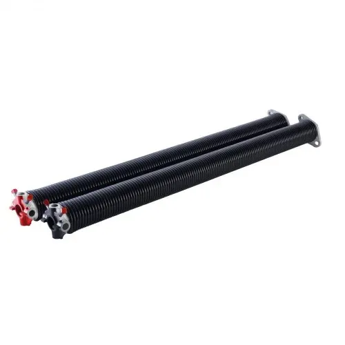 VEVOR Torsionsfedern für Garagentore Φ 6,35 x Φ 50,8 x 813 mm 16000 Zyklen, Elektrophorese, schwarz beschichtet zum Austauschen, Garagentorfedern mit rutschfesten Wickelstangen, Handschuhen – Bild 8
