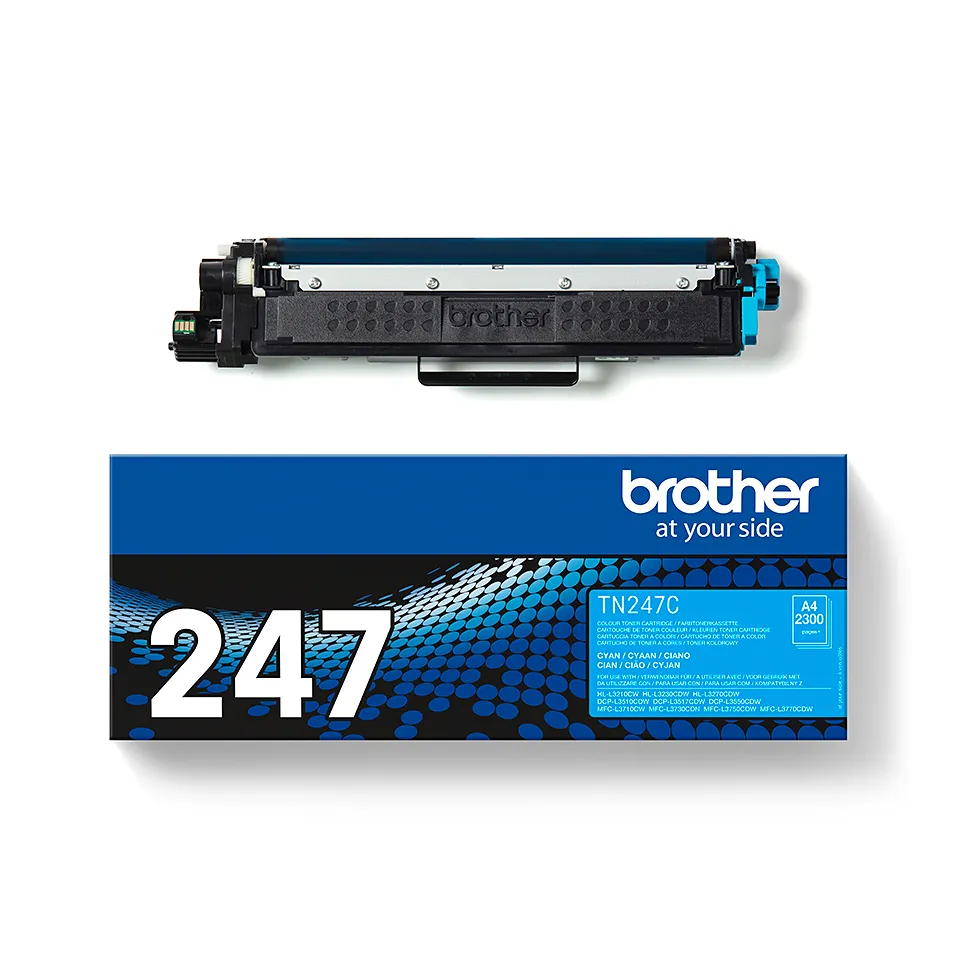 Brother TN-247C Tonerkartusche 1 Stück(e) Original Cyan – Bild 3