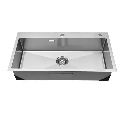 VEVOR Einbauspüle Einzelbecken, 85 x 45 x 19 cm, Edelstahl-Küchenspüle im Landhausstil, Küchenspüle für Geschirr, Wohnmobil, Vorbereitungsküche, Waschküche und Bar, Spülbecken mit Siebkorb – Bild 10
