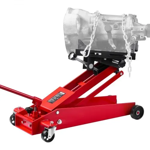 VEVOR Wagenheber mit niedrigem Profil 450 kg, hydraulischer Rangierwagenheber mit 16–64 cm Hubhöhe & flexiblen 360°-Schwenkrädern, Hochleistungs-Hebebühne für Garage / Werkstatt Rot – Bild 8
