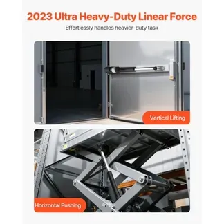 VEVOR 12-V-Linearantrieb, 150 mm Hub, 9000 N, Linear Actuator, IP65, wasserdicht, 5 mm/s, Lineartechnik-Aktuatoren mit Montagehalterungen für Industriemaschinenbehälter, schwere Hebesysteme VEVOR 12-V-Linearantrieb, 150 mm Hub, 9000 N, Linear Actuator, IP65, wasserdicht, 5 mm/s, Lineartechnik-Aktuatoren mit Montagehalterungen für Industriemaschinenbehälter, schwere Hebesysteme