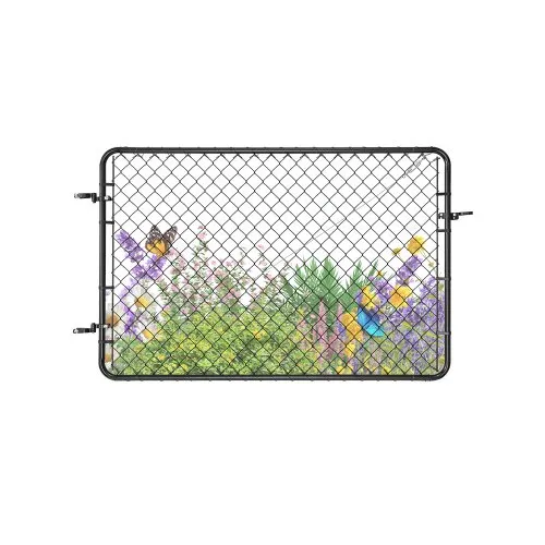 VEVOR Gartentür, 183×122 cm, Gartentor, passend für Gartenzauntoröffnungen von 0,67–1,83 m (B) x 1,83 m (H), Zauntor mit Kunststoffbeschichtung, für Bauernhof, Pfosten nicht im Lieferumfang enthalten VEVOR Gartentür, 183×122 cm, Gartentor, passend für Gartenzauntoröffnungen von 0,67–1,83 m (B) x 1,83 m (H), Zauntor mit Kunststoffbeschichtung, für Bauernhof, Pfosten nicht im Lieferumfang enthalten