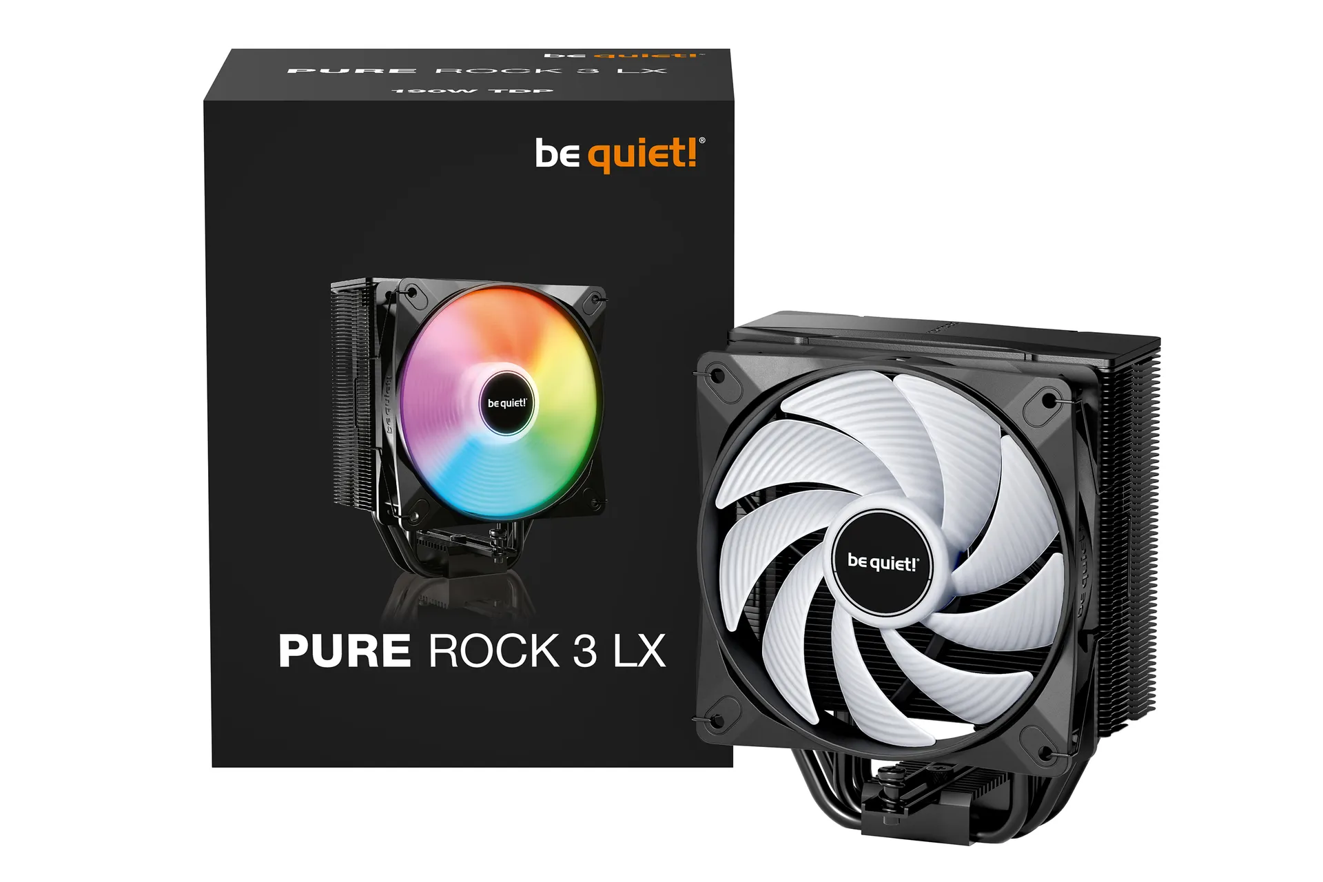 be quiet! Pure Rock 3 LX Prozessor Luftkühlung 12 cm Schwarz 1 Stück(e) – Bild 5