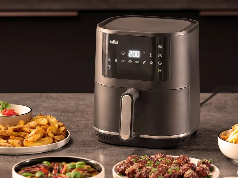 Braun MultiFry 3 Einzelbild 4,3 l Eigenständig 1500 W Heißluftfritteuse Schwarz – Bild 7