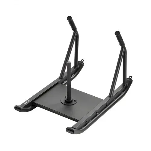 VEVOR Gewichtsschlitten Kraftschlitten Fitness Krafttrainingsschlitten zur Verbesserung der Geschwindigkeit bei sportlichen Übungen, Fitnessgerät mit Griff, kompatibel mit 25/51 mm Gewichtsscheiben – Bild 8