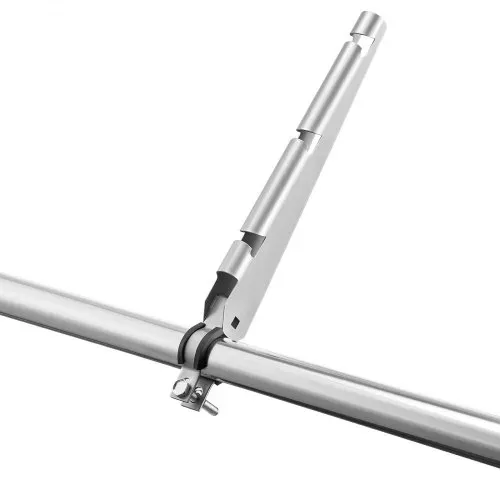 VEVOR Übersteigschutz Zaunerhöhung, 10er-Pack, Stacheldrahtabweiser 375 mm, Stacheldrahthalter für 3,3 cm bis 3,8 cm Maschendrahtzäune, Ω-Halterungsdesign, Stacheldrahtarm aus verzinktem Stahl – Bild 10