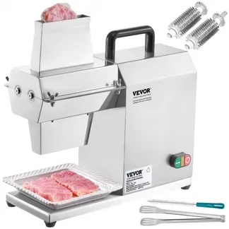 VEVOR Elektrischer Fleischklopfer Fleischzartmacher 450 W mit 54 Edelstahlklingen, Professionelles Fleischklopferwerkzeug 415x170x420 mm Atomatischer Schweinefleisch-Rindersteakklopfer Küchenhelfer VEVOR Elektrischer Fleischklopfer Fleischzartmacher 450 W mit 54 Edelstahlklingen, Professionelles Fleischklopferwerkzeug 415x170x420 mm Atomatischer Schweinefleisch-Rindersteakklopfer Küchenhelfer