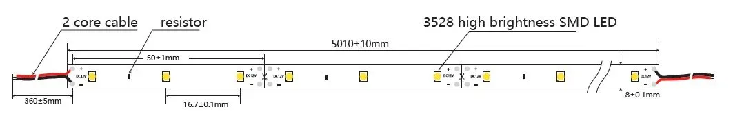 Synergy 21 LED Flex Strip 2835 - 60 grün DC12V 24W IP20 – Bild 3