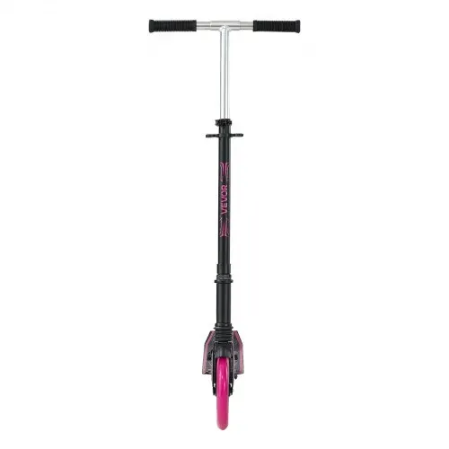 VEVOR Scooter (2 Räder) für Kinder ab 8 Jahren, Cityroller Kinderroller Straßenroller mit höhenverstellbarem Lenker & rutschfestem Deck & leichtem Rahmen, faltbarer Tretroller bis zu 100 kg, Pink – Bild 8