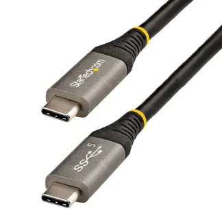 StarTech.com 2m USB-C Kabel, USB 5Gbps, 100W (5A) Power Delivery, 4K 60Hz DP Alt Mode, TPE-Mantel – Thunderbolt-Kompatibel StarTech.com 2m USB-C Kabel, USB 5Gbps, 100W (5A) Power Delivery, 4K 60Hz DP Alt Mode, TPE-Mantel – Thunderbolt-Kompatibel
