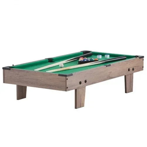 VEVOR 4 in 1 Kombi-Spieltisch-Set Airhockey-Tisch (81 cm), Multi-Kombinationstisch mit Pool-Billard & Hockey & Tischfußball & Pingpong & Pushern & Pucks, für Kinder Familienspielzimmer Büro – Bild 8