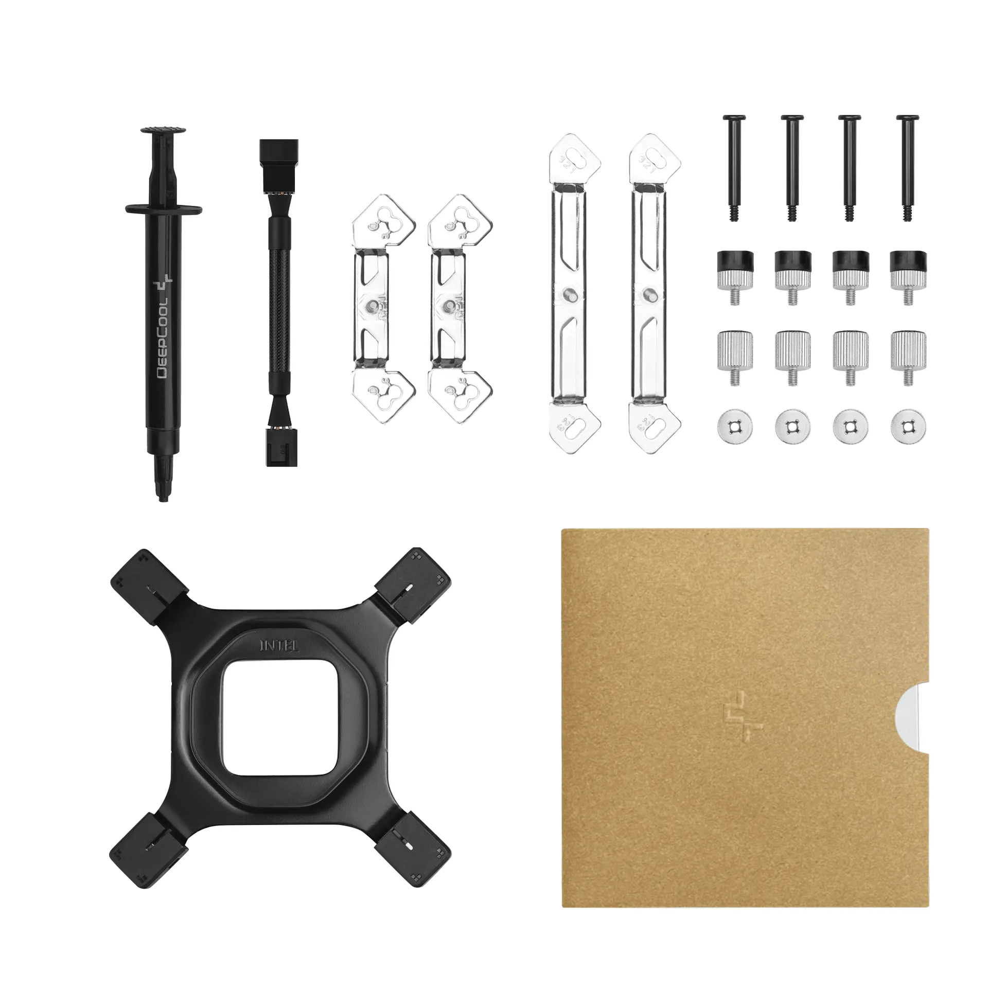 DeepCool AN600 Prozessor Luftkühlung 12 cm Aluminium, Schwarz 1 Stück(e) – Bild 6