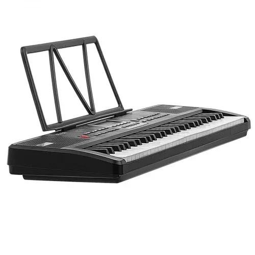VEVOR Digitalpiano 61 Tasten Halbgewichtet E-Piano Elektronisches Keyboard für Anfänger und Musikliebhaber, 100 Klänge und Rhythmen, mit HiFi-Stereolautsprecher, Notenablage, USB-/MIDI-Anschluss – Bild 10