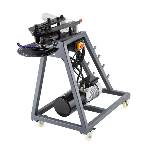 VEVOR Elektrische Rohrbiegemaschine, 750 W Rohrbieger mit 6 L Hydraulikzylinder, Rohrbiegegerät mit Rollen, 3 Matrizen & 180° max. Biegewinkel, geeignet für Rohre von 3/4 bis 2 Zoll VEVOR Elektrische Rohrbiegemaschine, 750 W Rohrbieger mit 6 L Hydraulikzylinder, Rohrbiegegerät mit Rollen, 3 Matrizen & 180° max. Biegewinkel, geeignet für Rohre von 3/4 bis 2 Zoll