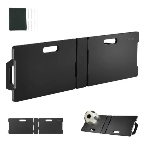 VEVOR Fußball Rebound Board faltbar, tragbares Prellwand 115 x 330 cm, HDPE Rebounder Ausrüstung mit 2 Rückprallwinkeln, Trainingsbrett Rebounder Kicker für Fußballtraining VEVOR Fußball Rebound Board faltbar, tragbares Prellwand 115 x 330 cm, HDPE Rebounder Ausrüstung mit 2 Rückprallwinkeln, Trainingsbrett Rebounder Kicker für Fußballtraining