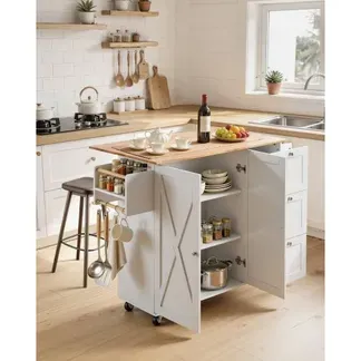 VEVOR Servierwagen Küchenwagen 1430 x 680 x 990 mm, 136 kg Belastbar Kücheninsel Küchenschrank, Rollwagen Küchentrolley mit Handtuchhalter & 2 Schubladen, Mikrowellenschrank Küchenrollwagen Massivholz VEVOR Servierwagen Küchenwagen 1430 x 680 x 990 mm, 136 kg Belastbar Kücheninsel Küchenschrank, Rollwagen Küchentrolley mit Handtuchhalter & 2 Schubladen, Mikrowellenschrank Küchenrollwagen Massivholz