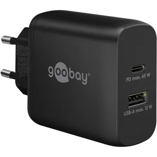 USB-C PD Dual-Schnellladegerät 45 Watt USB-C PD Dual-Schnellladegerät 45 Watt