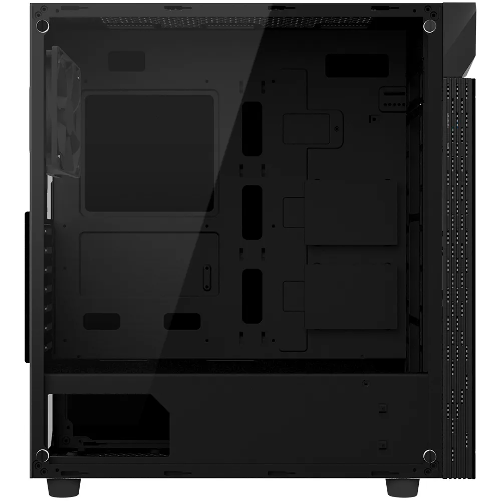 GIGABYTE C200 Midi Tower Schwarz – Bild 2