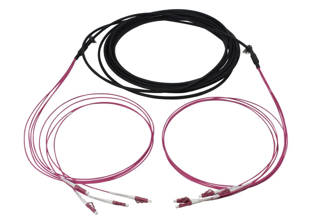 LWL-Kabel, Trunkkabel U-DQ(ZN)BH 4G 50/125, LC/LC OM4 40m, Ring, Synergy21 LWL-Kabel, Trunkkabel U-DQ(ZN)BH 4G 50/125, LC/LC OM4 40m, Ring, Synergy21