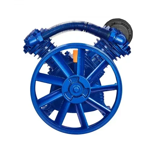 VEVOR Luftkompressor-Pumpenkopf, 5,5 PS, 5,75 CFM bei 90 PSI, ölgeschmierter Luftkompressor-Kolbenpumpenkopf mit zwei Zylindern, zweistufiger V-Typ-Luftkompressor-Pumpenersatz aus Gusseisen mit max. 185 PSI Druck – Bild 10
