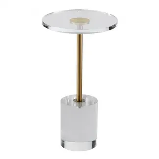 VEVOR Durchsichtiger Acryl-Beistelltisch, Acryl-Beistelltisch mit Solider Basis, φ302 x 20 mm Runde Tischplatte, 543 mm Hoch, für Kaffee, Getränke, Essen, Snacks, Geeignet für Wohnzimmer, Esszimmer VEVOR Durchsichtiger Acryl-Beistelltisch, Acryl-Beistelltisch mit Solider Basis, φ302 x 20 mm Runde Tischplatte, 543 mm Hoch, für Kaffee, Getränke, Essen, Snacks, Geeignet für Wohnzimmer, Esszimmer
