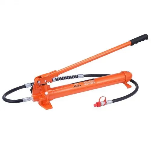 VEVOR Hydraulischer Wagenheber Luftpumpe 20 t, Lufthydraulischer Heber 145 mm Hub Rot, inkl. 100 / 300 / 500 mm Verlängerungsstange, Elektrostatisches Pulversprühen Hydraulikzylinder Autoreparatur – Bild 10