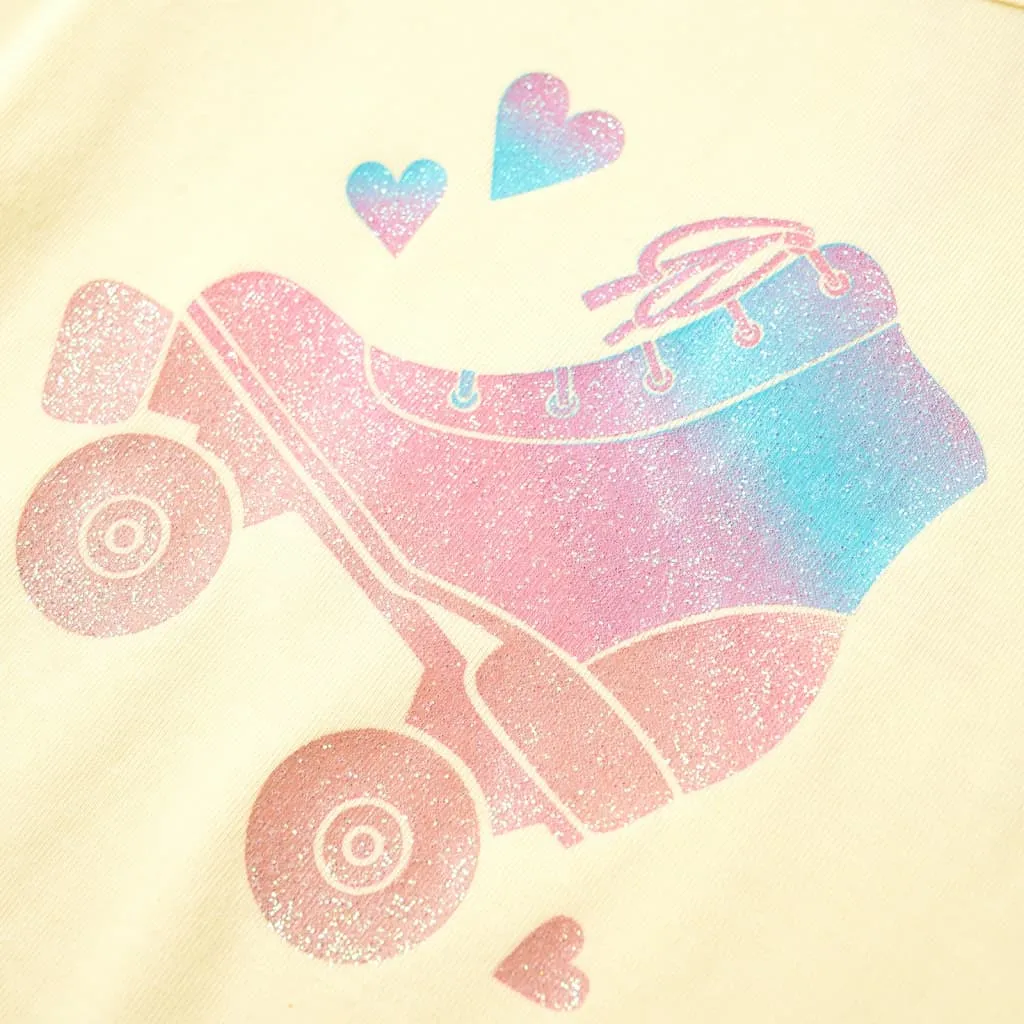 vidaXL Kinder-T-Shirt Zartgelb 104 – Bild 4