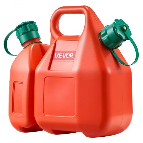 VEVOR Kraftstoffkanister, 6 L Kraftstofftank mit Ausguss & 1,9 L zusätzlichem Ölbehälter, max. Durchflussrate 5,5 L/min, Flüssigkeitsbehälter für die meisten Autos, Motorräder, ATVs & UTVs VEVOR Kraftstoffkanister, 6 L Kraftstofftank mit Ausguss & 1,9 L zusätzlichem Ölbehälter, max. Durchflussrate 5,5 L/min, Flüssigkeitsbehälter für die meisten Autos, Motorräder, ATVs & UTVs