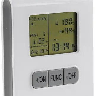 Funksender Thermostat „Pilota Casa“ Tages- / Wochenschaltung, 8 Programme Funksender Thermostat „Pilota Casa“ Tages- / Wochenschaltung, 8 Programme