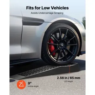 VEVOR Autorampen Auffahrrampen 2 Stk. 65 mm Hub, tragbare Auto-Servicerampen für Wartung in der Garage & Ölwechsel & Fahrzeuge mit niedrigem Fahrgestell 2268 kg (pro Rampe) belastbar Auffahrhilfe VEVOR Autorampen Auffahrrampen 2 Stk. 65 mm Hub, tragbare Auto-Servicerampen für Wartung in der Garage & Ölwechsel & Fahrzeuge mit niedrigem Fahrgestell 2268 kg (pro Rampe) belastbar Auffahrhilfe