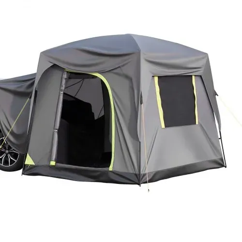 VEVOR SUV-Zelt Camping Auto-Zelt (248 x 308 x 230 cm) wasserdichtes PU2000 geräumiges Doppelschicht-Design für 5-8 Personen, SUV-Campingzelt mit Fenstern & Netzfenstern & Regendach & Tasche – Bild 8