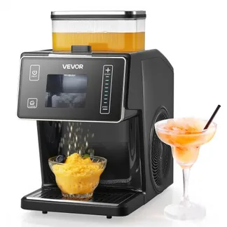 VEVOR Schneeflocken-Eismaschine, 20 kg/Tag Eis-Rasiermaschine, Eisrasierer mit Edelstahlklinge, elektrischer Bingsu-Maschine mit 0,8 L Tank, 90-s-Schnellkühlung, für Zuhause kleine Veranstaltung VEVOR Schneeflocken-Eismaschine, 20 kg/Tag Eis-Rasiermaschine, Eisrasierer mit Edelstahlklinge, elektrischer Bingsu-Maschine mit 0,8 L Tank, 90-s-Schnellkühlung, für Zuhause kleine Veranstaltung