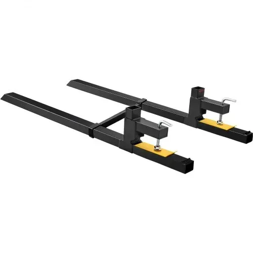 VEVOR Palettengabel 1490 x 70 x 230 mm Gabelträger 907 kg Tragfähigkeit Gabelzinken 149 cm Gesamtlänge mit 109,2 cm-Gabelblatt Gabelstapler 495-915 mm – Bild 9