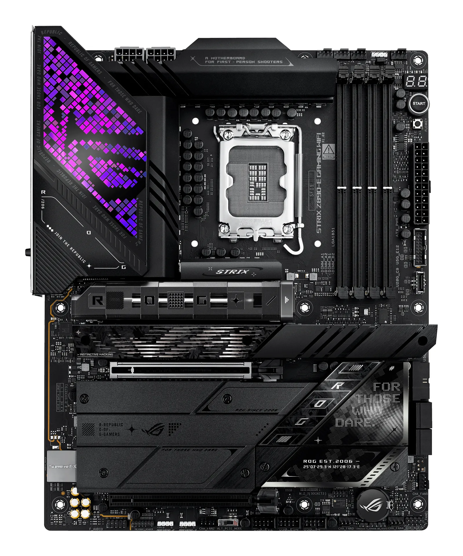 ASUS ROG STRIX Z890-E GAMING WIFI Intel Z890 LGA 1851 (Socket V1) ATX – Bild 2
