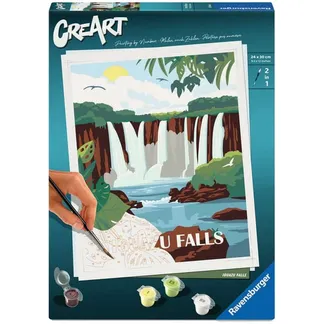 CreArt – Iguazu Wasserfälle, Malen CreArt – Iguazu Wasserfälle, Malen