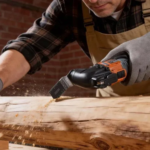 VEVOR 50 Stk. Multitool Sägeblätter, Oszillierende Sägeblätter aus Bimetall, Oszillierwerkzeug Zubehör für Holz Kunststoff & Weichmetall, Multitool Zubehör für Bosch Fein Dewalt Milwaukee Craftsman – Bild 7
