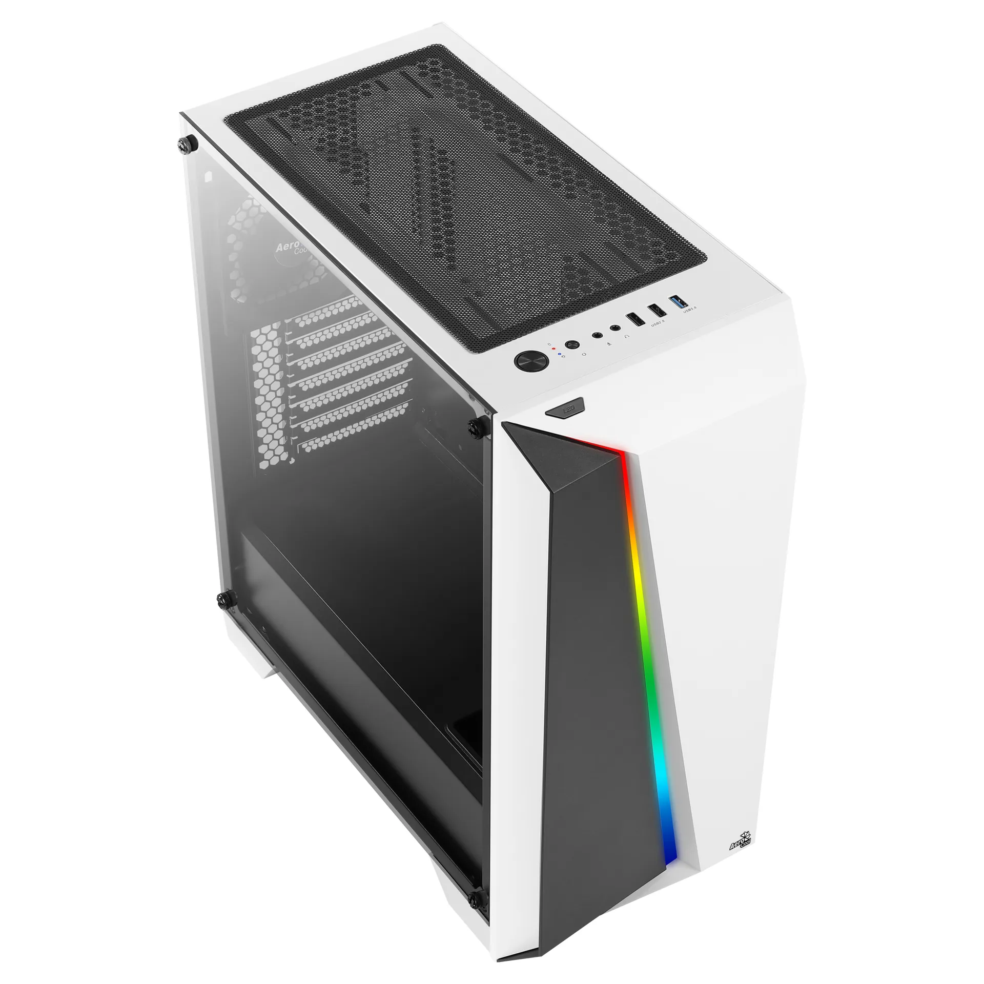 Aerocool CYLONPROWG Midi Tower Weiß – Bild 4