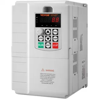 VEVOR Frequenzumrichter, Frequenzumwandler, Inverter, VFD, 7,5 kW, 34 A, 10 PS, 1-phasiger 220-V-Eingang auf 3-phasigen 220-V-Ausgang, zur Drehzahlregelung von dreiphasigen Motoren VEVOR Frequenzumrichter, Frequenzumwandler, Inverter, VFD, 7,5 kW, 34 A, 10 PS, 1-phasiger 220-V-Eingang auf 3-phasigen 220-V-Ausgang, zur Drehzahlregelung von dreiphasigen Motoren