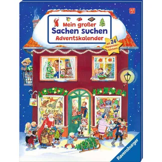 Mein großer Sachen suchen Adventskalender, Lernbuch Mein großer Sachen suchen Adventskalender, Lernbuch