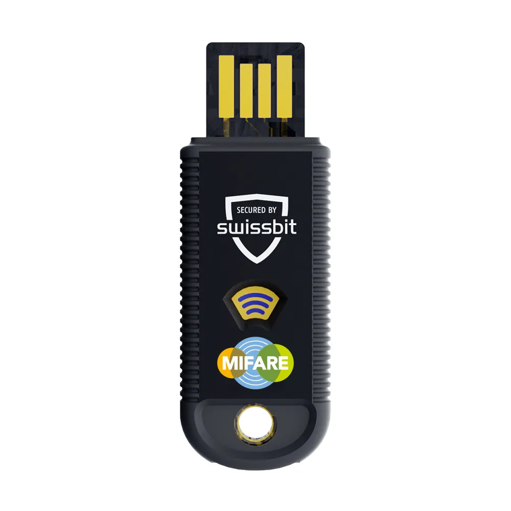 Swissbit iShield Key 1.1 Pro USB-A + Mifare in Einzelverpackung – Bild 3