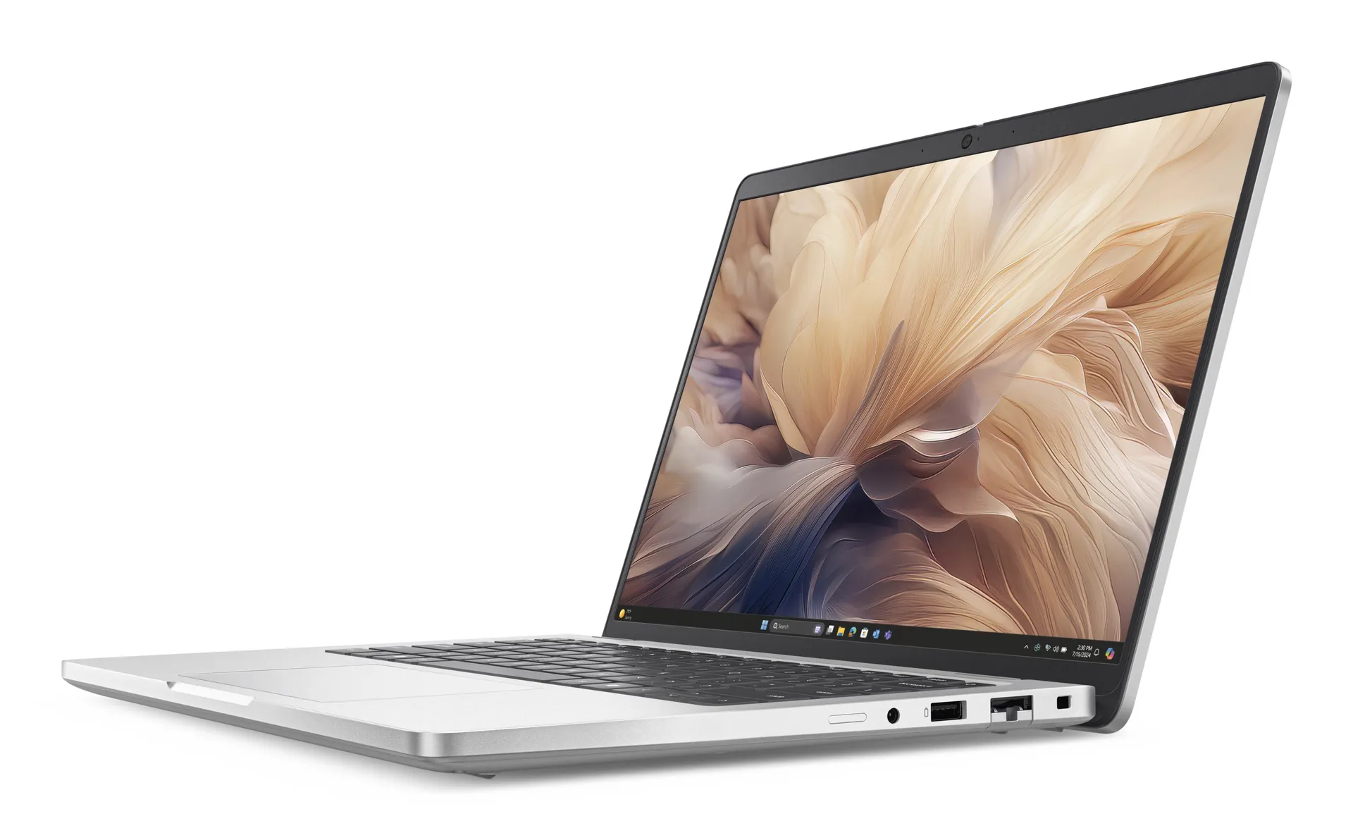DELL Pro 14 Plus PB14250 Copilot+ PC Intel Core Ultra 5 238V Laptop 35,6 cm (14") Full HD+ 32 GB LPDDR5x-SDRAM 512 GB SSD Wi-Fi 7 (802.11be) Windows 11 Pro Deutsch Aluminium – Bild 3