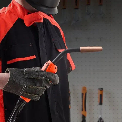 VEVOR 250-A-MIG-Schweißpistole mit 4,6 m Kabel, Schweißbrenner kompatibel mit LincoIn Power MlG 200, 215, 216, 255 & Wire-Matic 255 Schweißgeräten, geeignet für 0,0889/0,1143cm Schweißdrähte – Bild 7