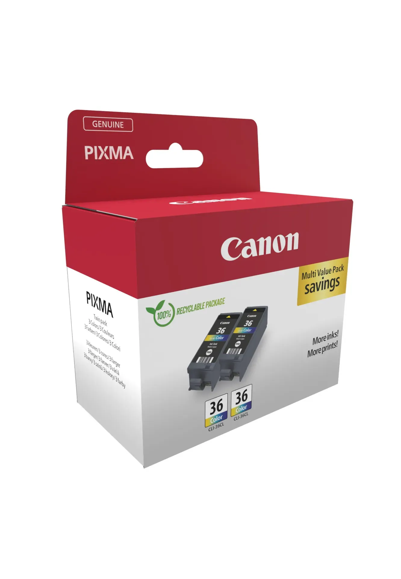 Canon CLI-36 CL Twin Pack – Bild 2