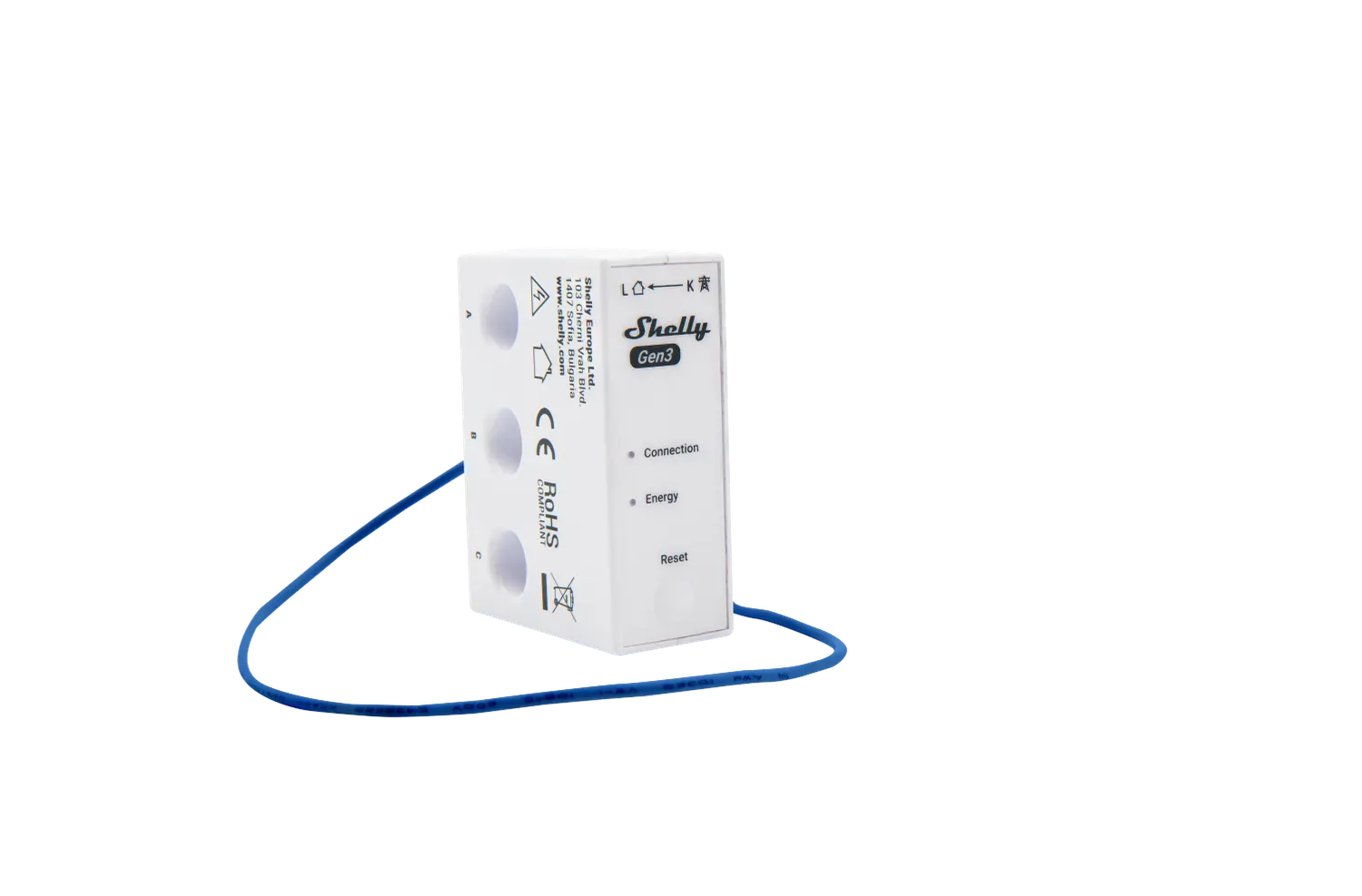 Shelly · Hutschiene · "3EM-63T Gen3" · Stromzähler – Bild 10