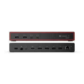 Lenovo ThinkPad Thunderbolt 4 Smart Dock Gen2 7500 Kabelgebunden Schwarz Lenovo ThinkPad Thunderbolt 4 Smart Dock Gen2 7500 Kabelgebunden Schwarz