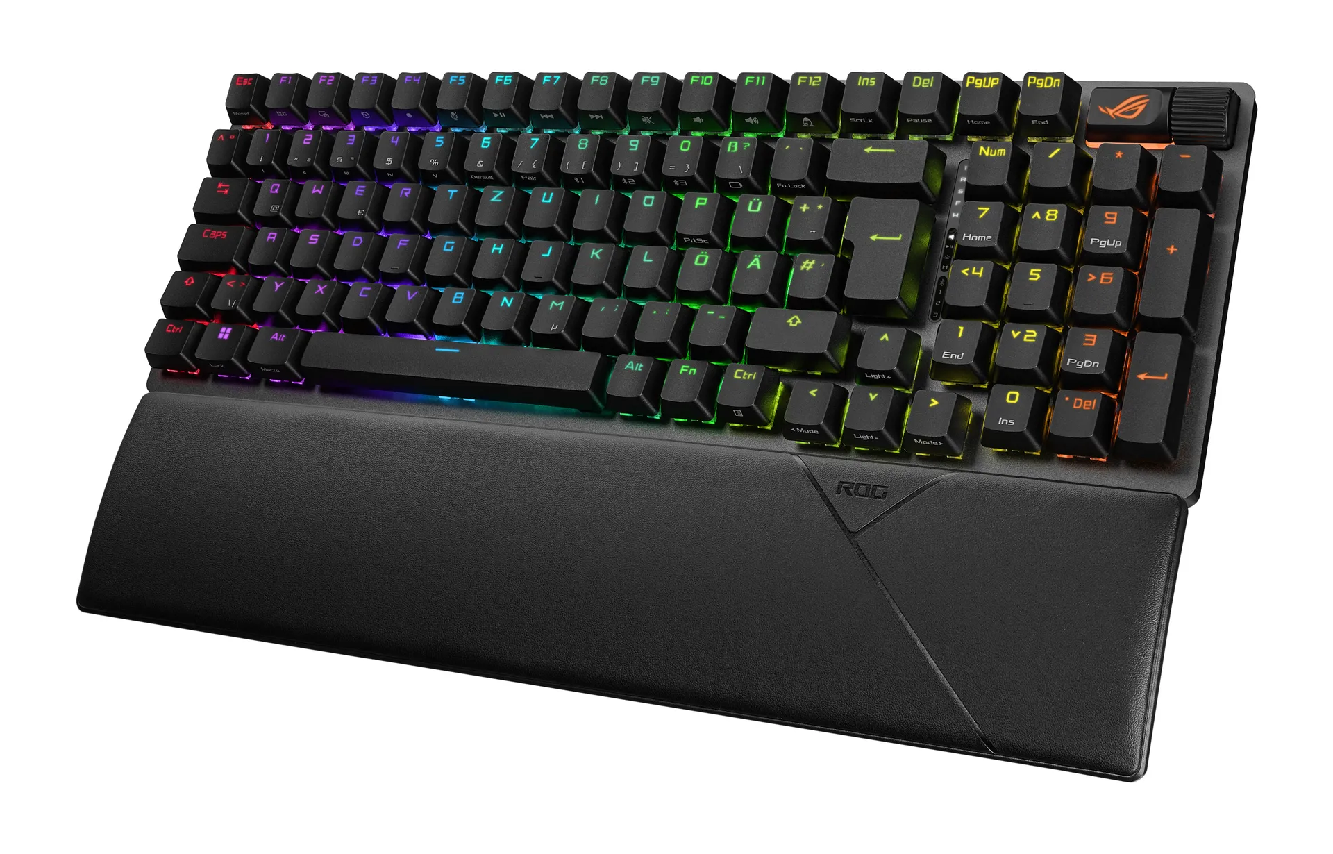 ASUS ROG Strix Scope II 96 Wireless Tastatur Gaming USB + RF Wireless + Bluetooth QWERTZ Deutsch Schwarz – Bild 2