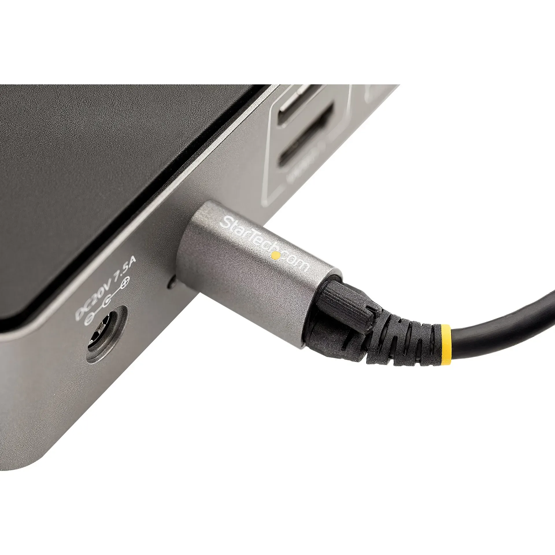 StarTech.com 1m USB-C Kabel, Schraubenverriegelung, USB 10Gbps, 100W (5A) Power Delivery, 8K 60Hz / 4K 144Hz DP-Alt-Modus, USB-IF-zertifiziert - Thunderbolt-Kompatibel – Bild 3