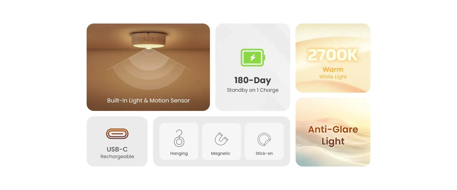 Yeelight Motion Sensor Nighlight – LED Produkt – Bild 2