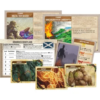 Spirit Island: Nation Schottland, Szenarien und Kartenerweiterung, Brettspiel Spirit Island: Nation Schottland, Szenarien und Kartenerweiterung, Brettspiel