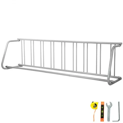 VEVOR 111″ Länge Boden-Fahrradständer, Aufstellständer, Radständer, 9 Halter Ganzstahl-Gitter-Fahrradständer, einseitiger Lagerständer für Garagen Straßen Höfe VEVOR 111″ Länge Boden-Fahrradständer, Aufstellständer, Radständer, 9 Halter Ganzstahl-Gitter-Fahrradständer, einseitiger Lagerständer für Garagen Straßen Höfe